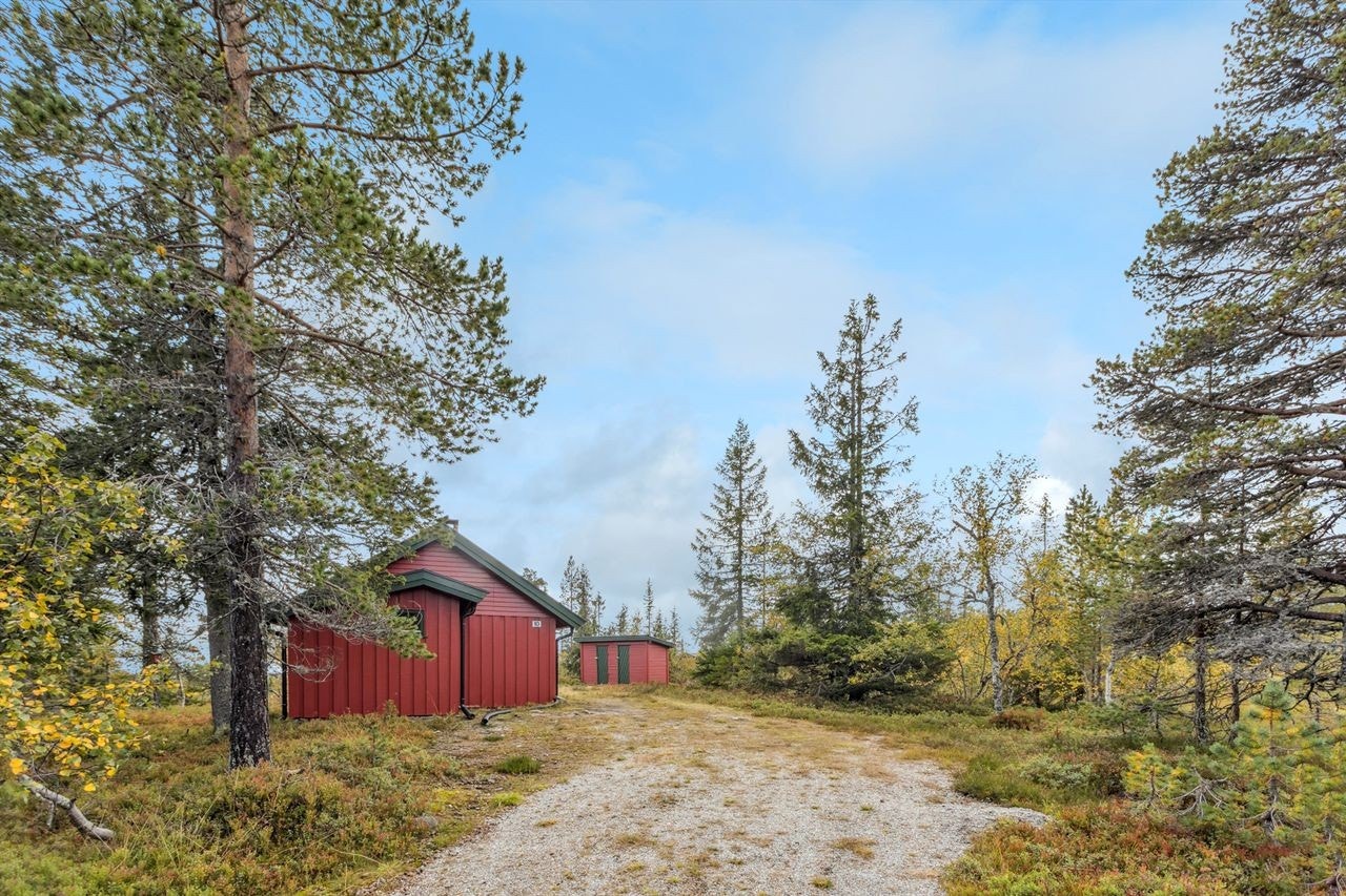 Eiendommen har en usjenert beliggenhet, omkranset av flott fjellnatur. Galleribilde