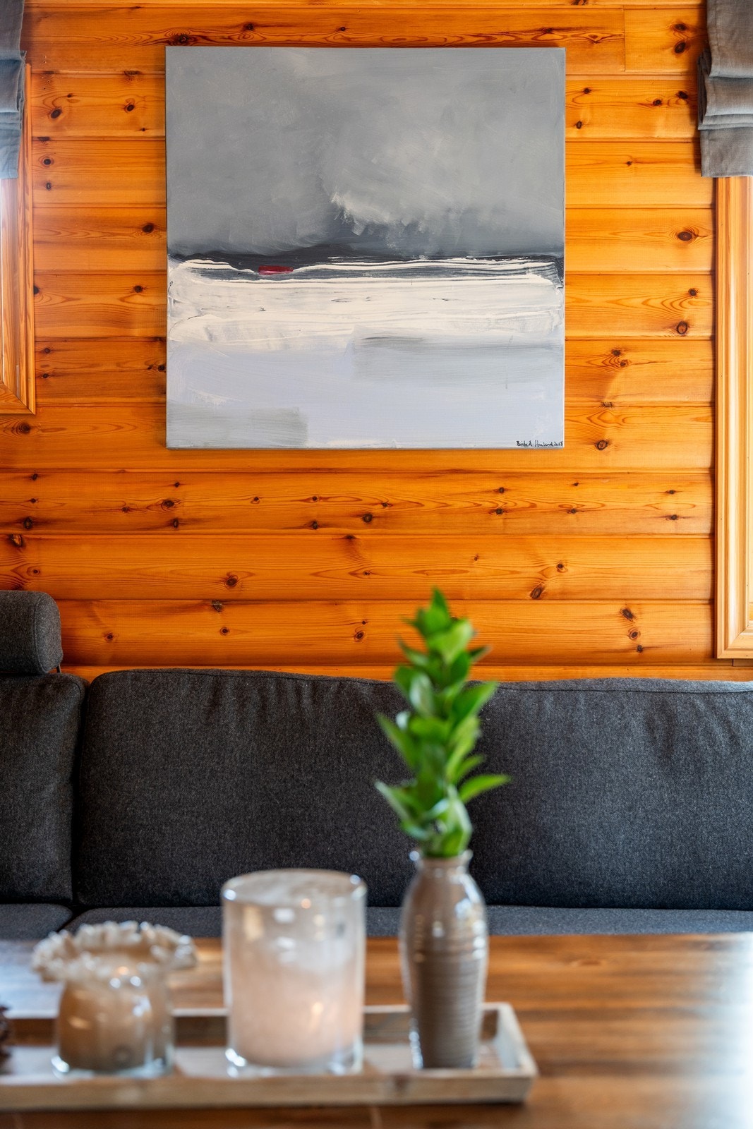 Detaljer stue. Galleribilde