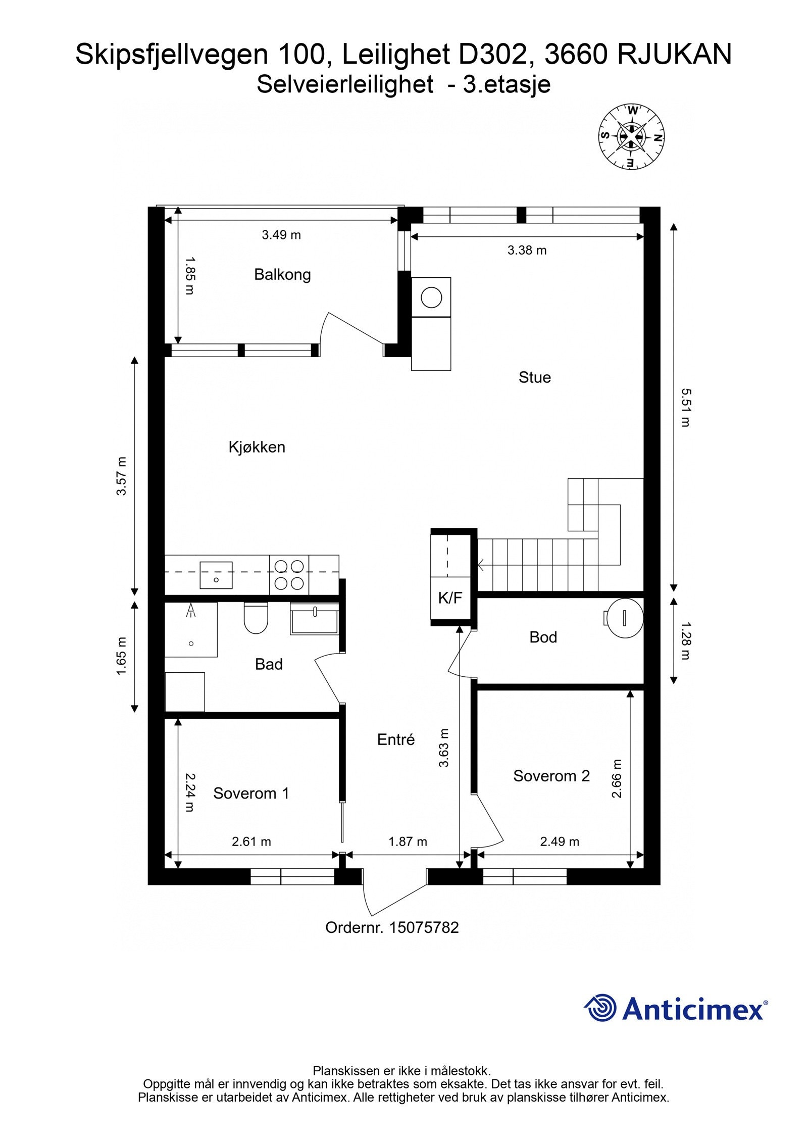 Plantegning-20623326-Selveierleilighet - 3.etasje Galleribilde