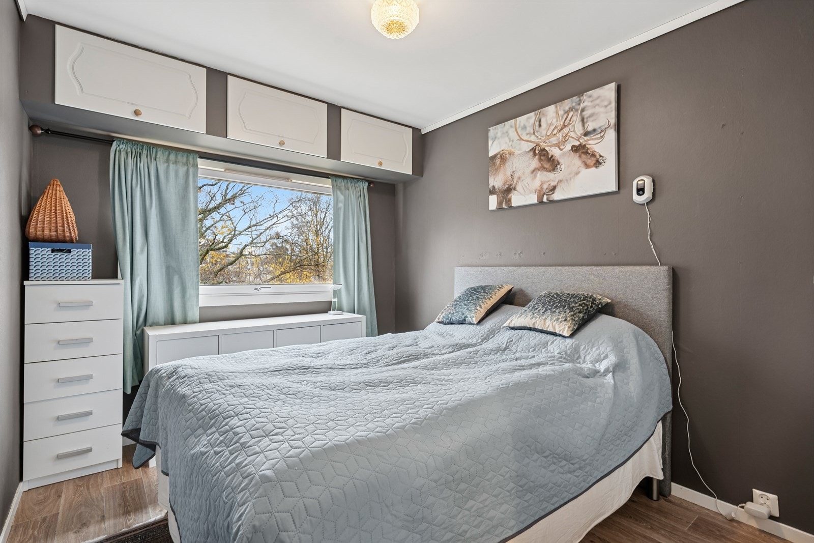 Leiligheten inneholder et soverom av fin størrelse. Galleribilde