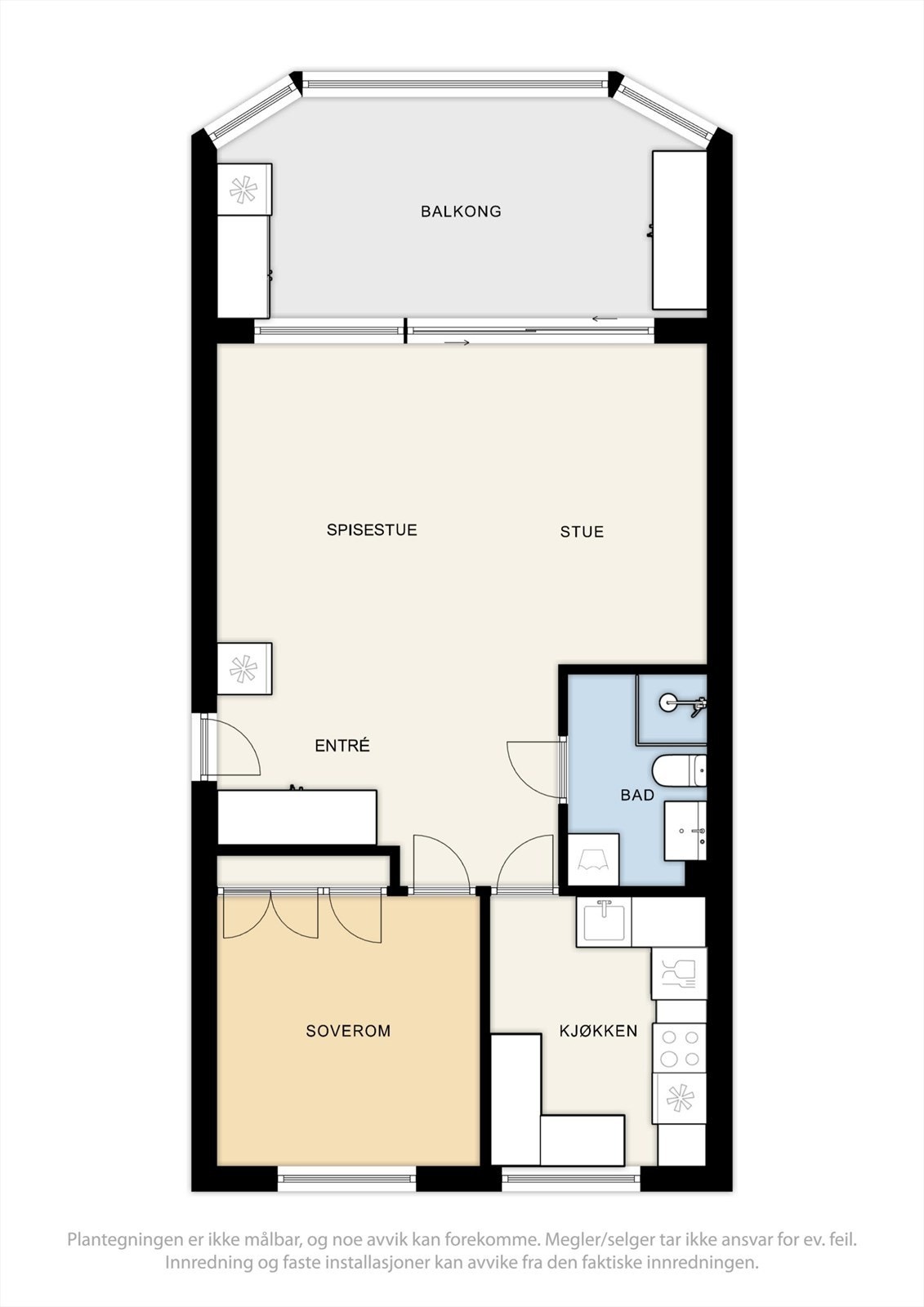 Plantegning. Galleribilde