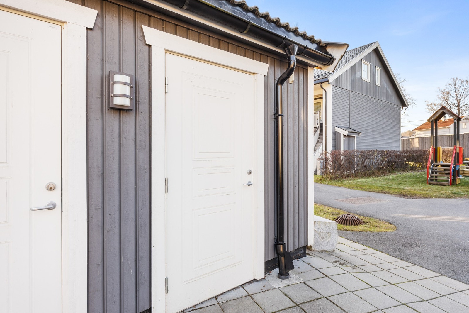 Det medfølger en ekstern bod som er ute i fellesområde Galleribilde