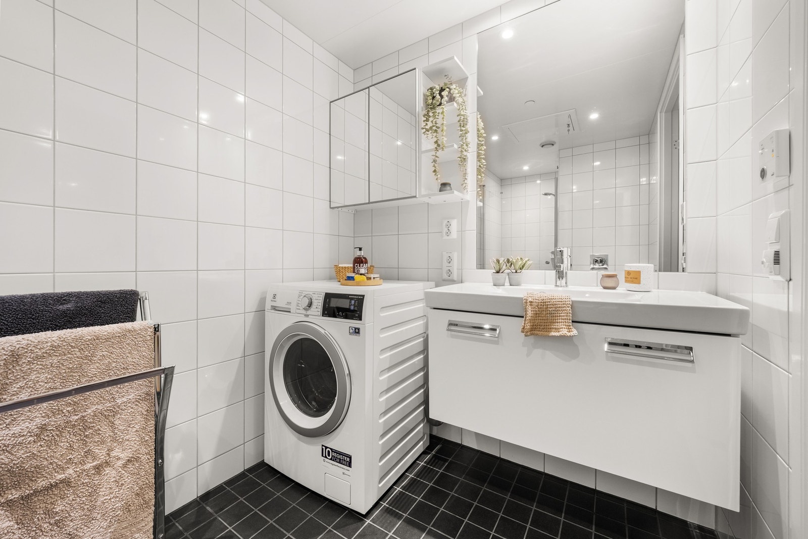 Det er opplegg for vaskemaskin Galleribilde