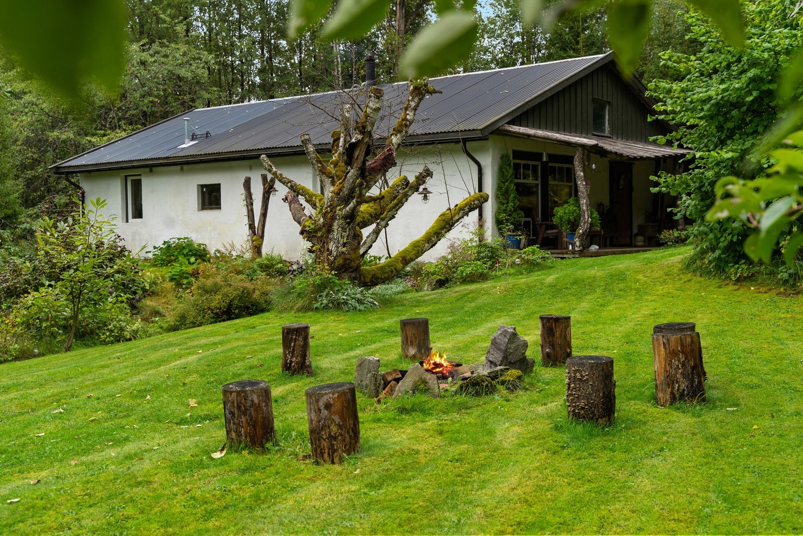 Bålplass til koselige kvelder Galleribilde
