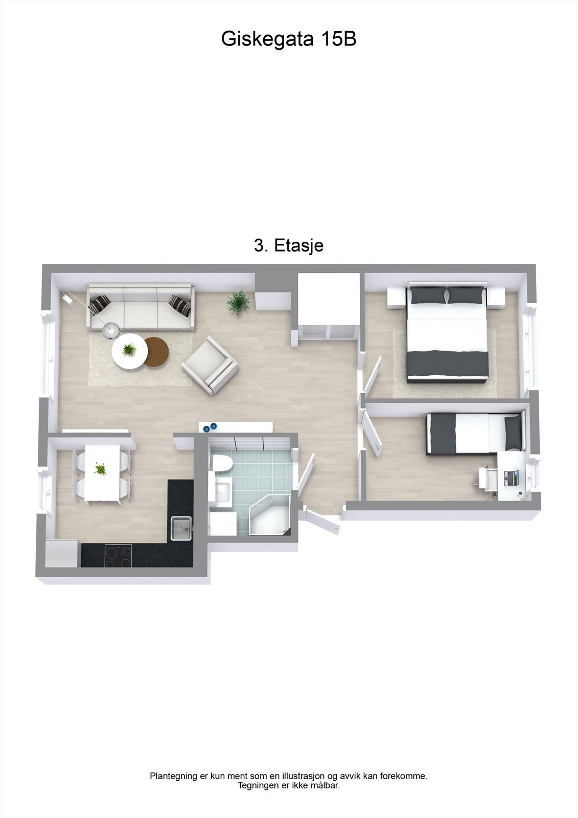 Giskegata 15B. Galleribilde