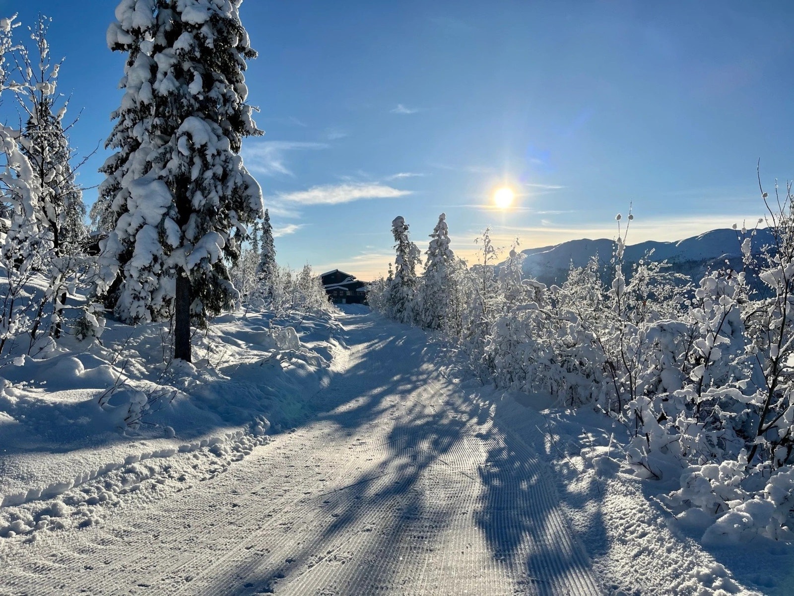 Spåtind er kjent for sine snørike vintre. Galleribilde