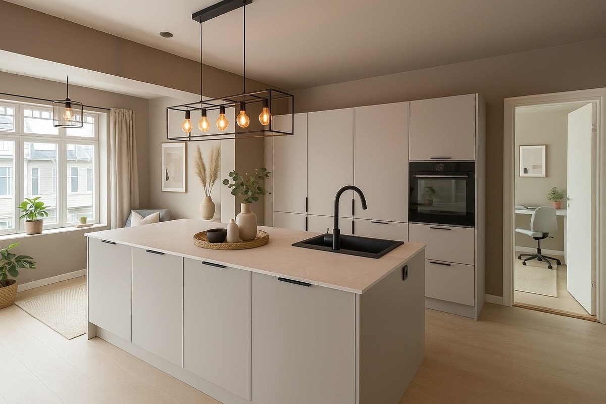 Kjøkken nytt i 2025. Galleribilde