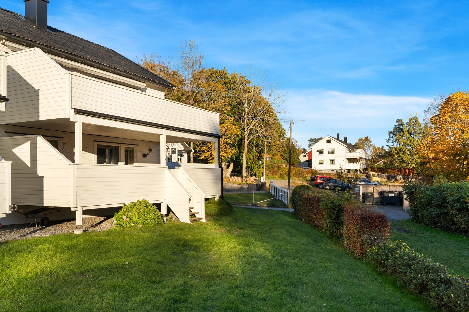 Verandaen er en fin forlengelse av stuen og kan benyttes store deler av året. Galleribilde
