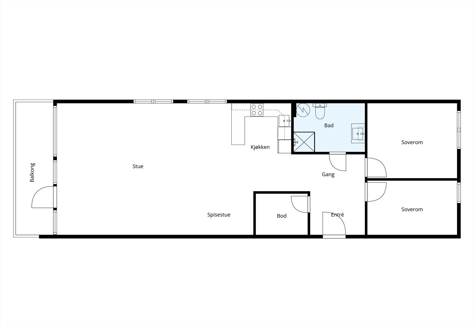 Plantegning. Galleribilde