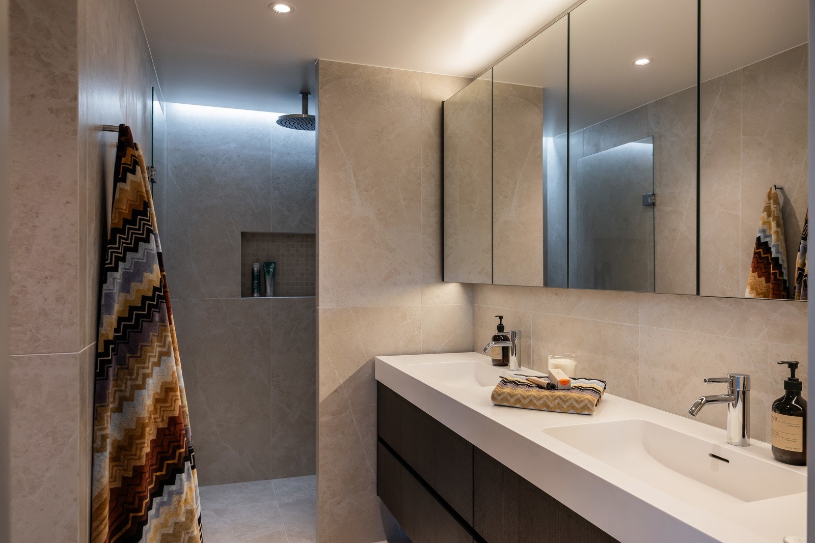 Delikat bad tilknyttet masteravdelingen