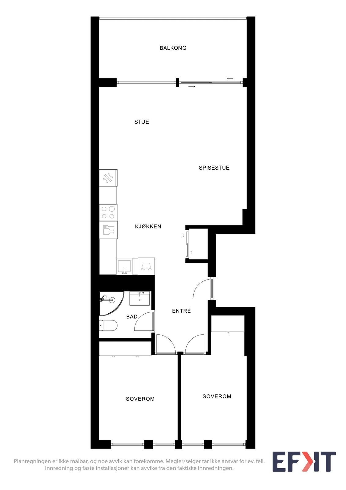 Plantegning. Galleribilde