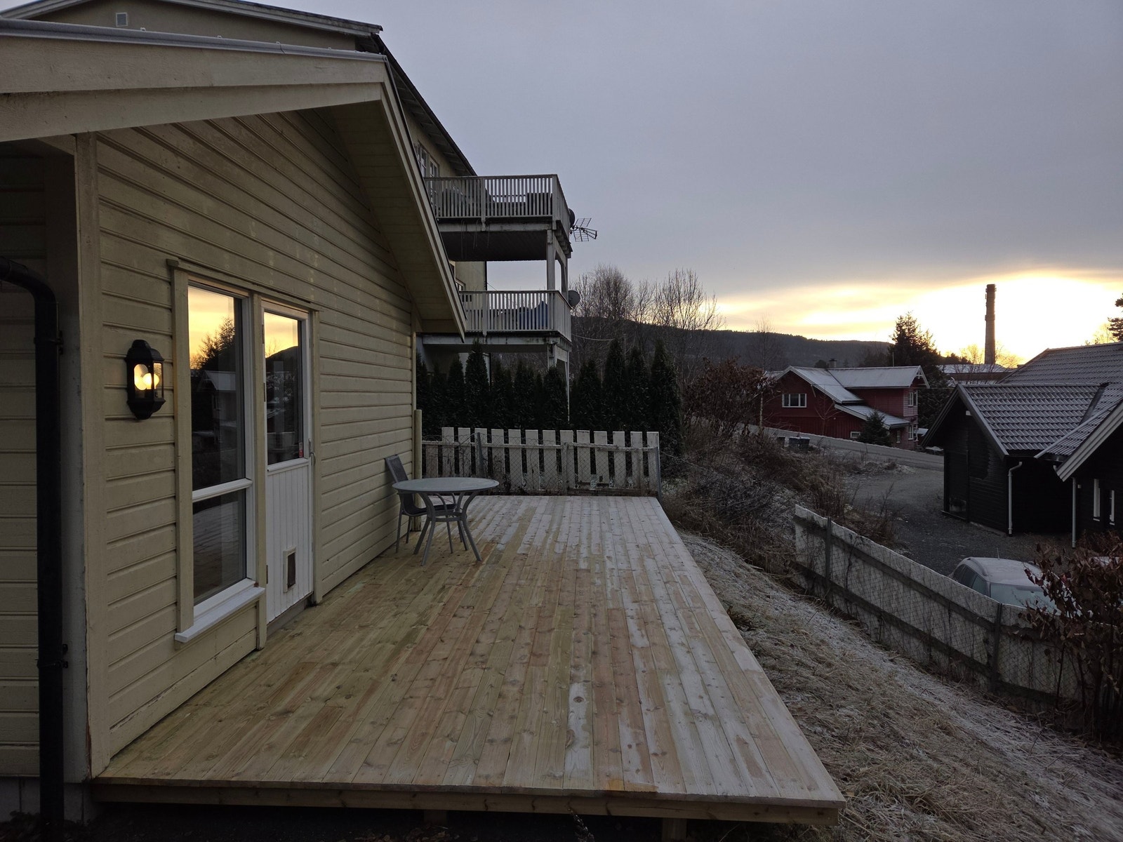 Sol fra tidlig formiddag til solnedgang Galleribilde