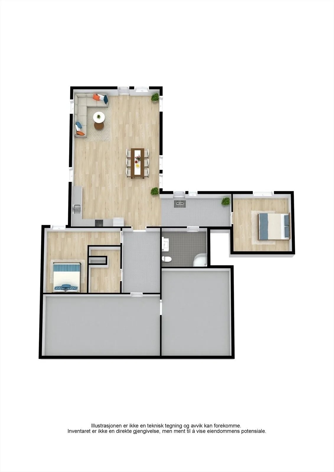 Planløsning Galleribilde