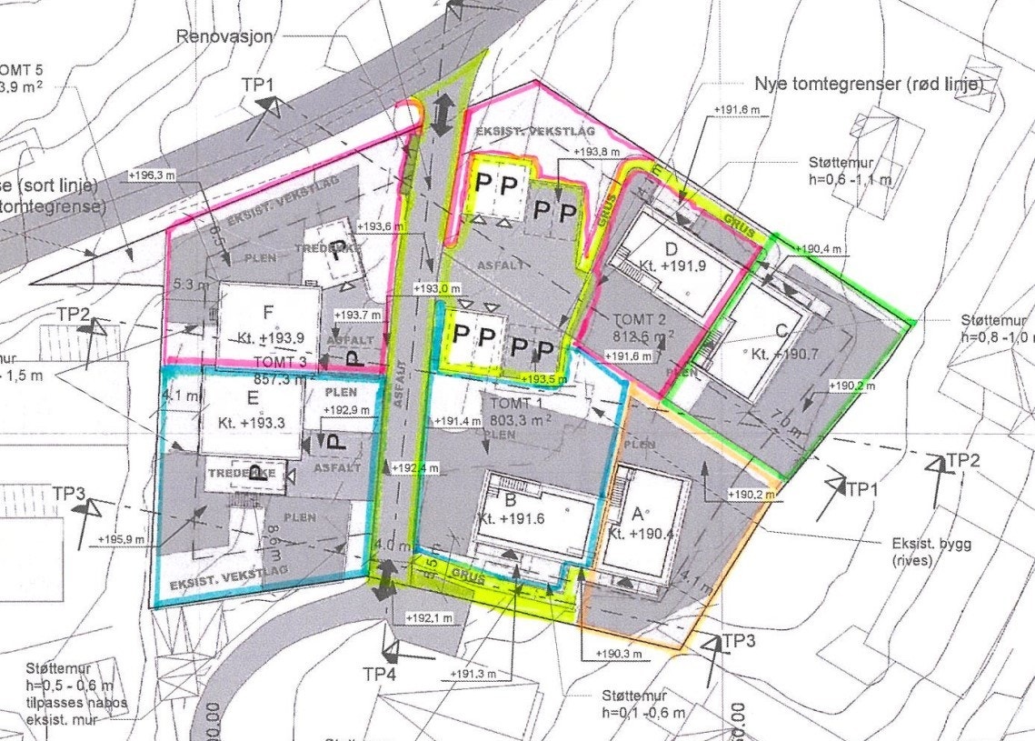 Seksjonering Galleribilde