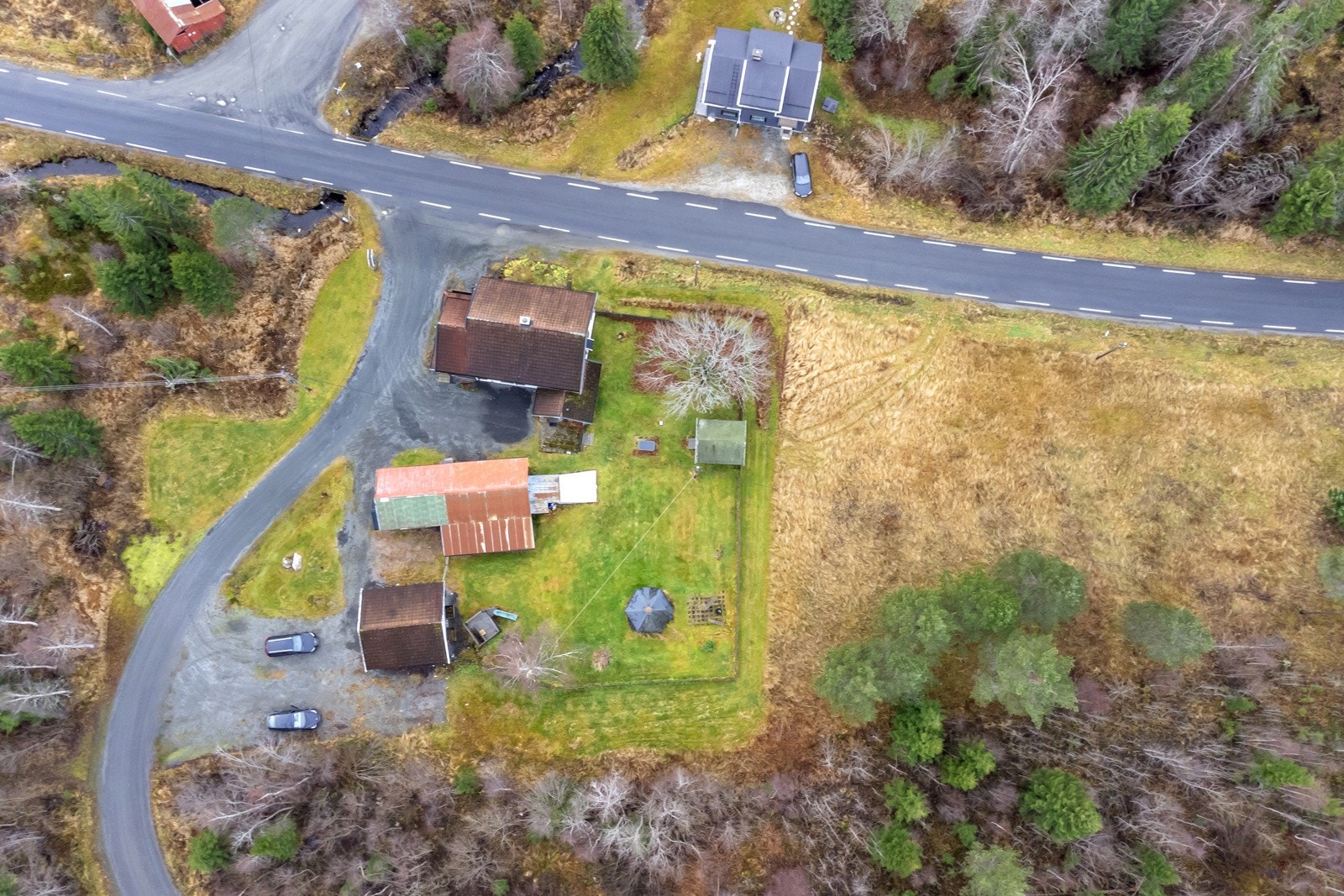 Dronefoto. Galleribilde