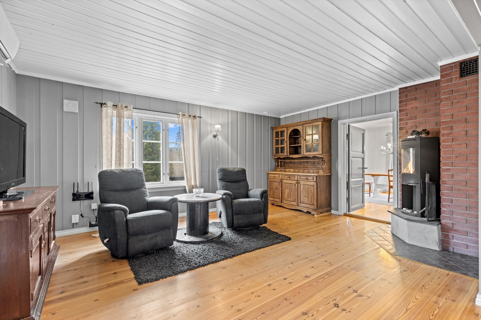 Her er det plass til flere sittegrupper. Galleribilde