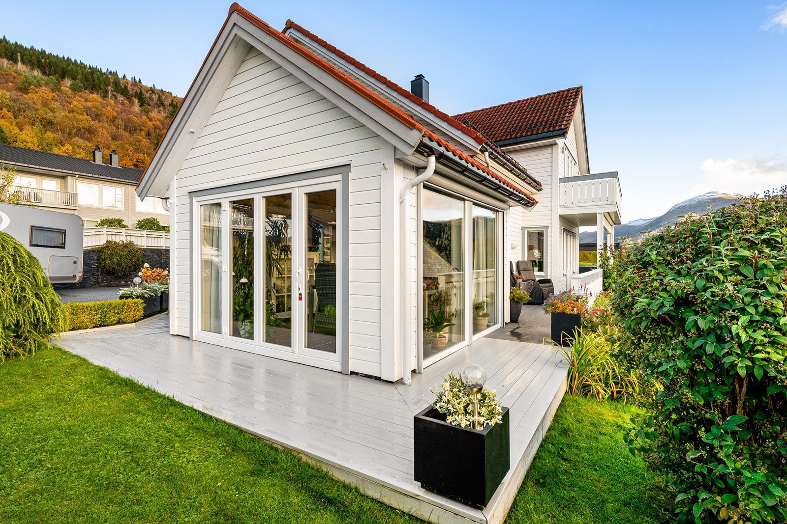 Hagestuen sett utenfra Galleribilde