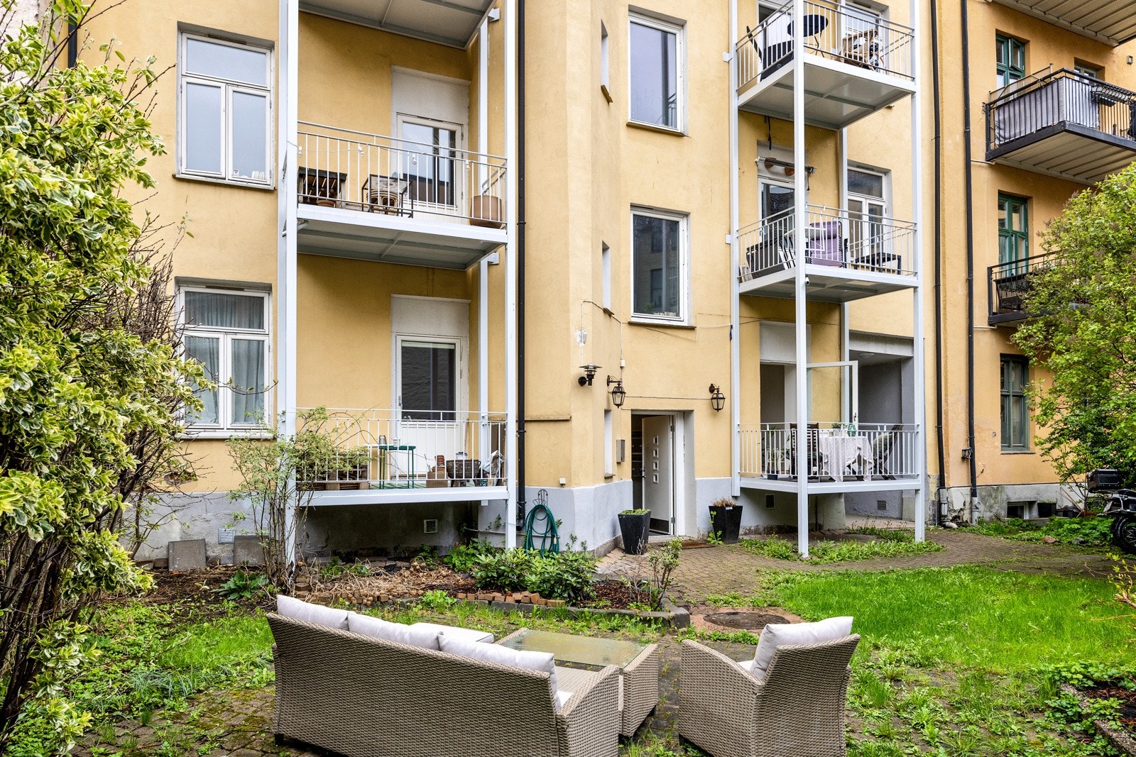 - Hyggelig indre gårdsrom - Galleribilde