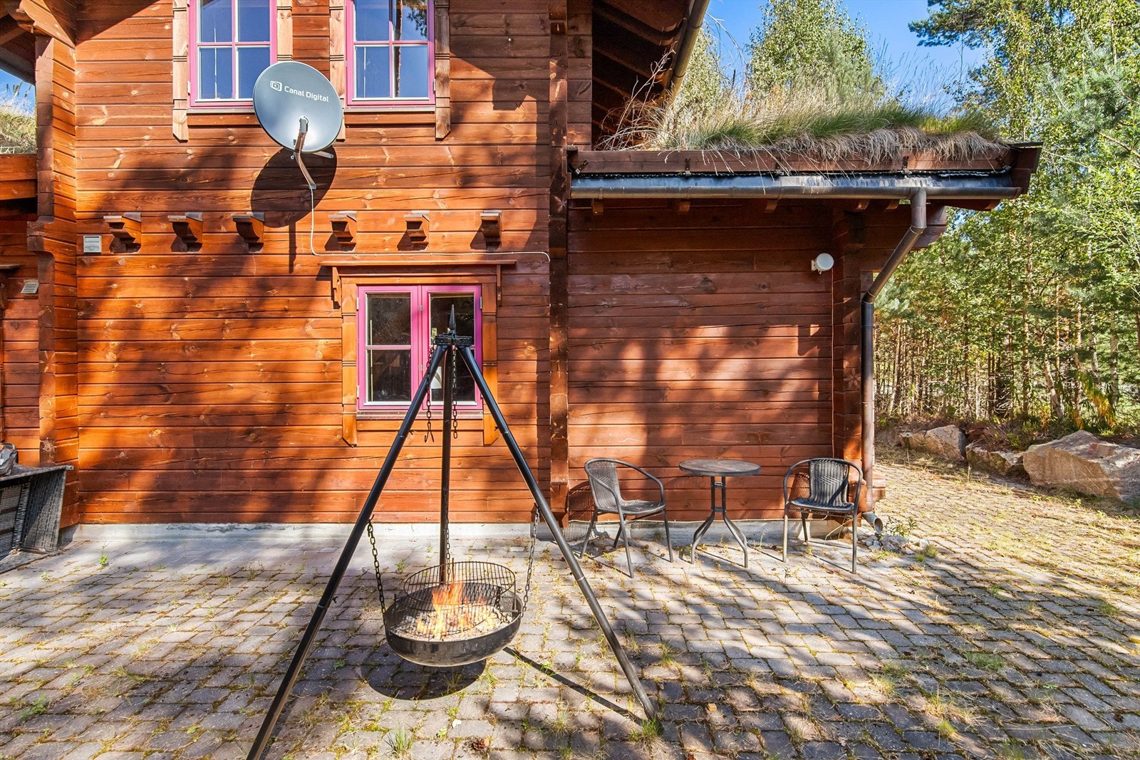 Her finner man alltid et lunt og solrikt sitte område Galleribilde