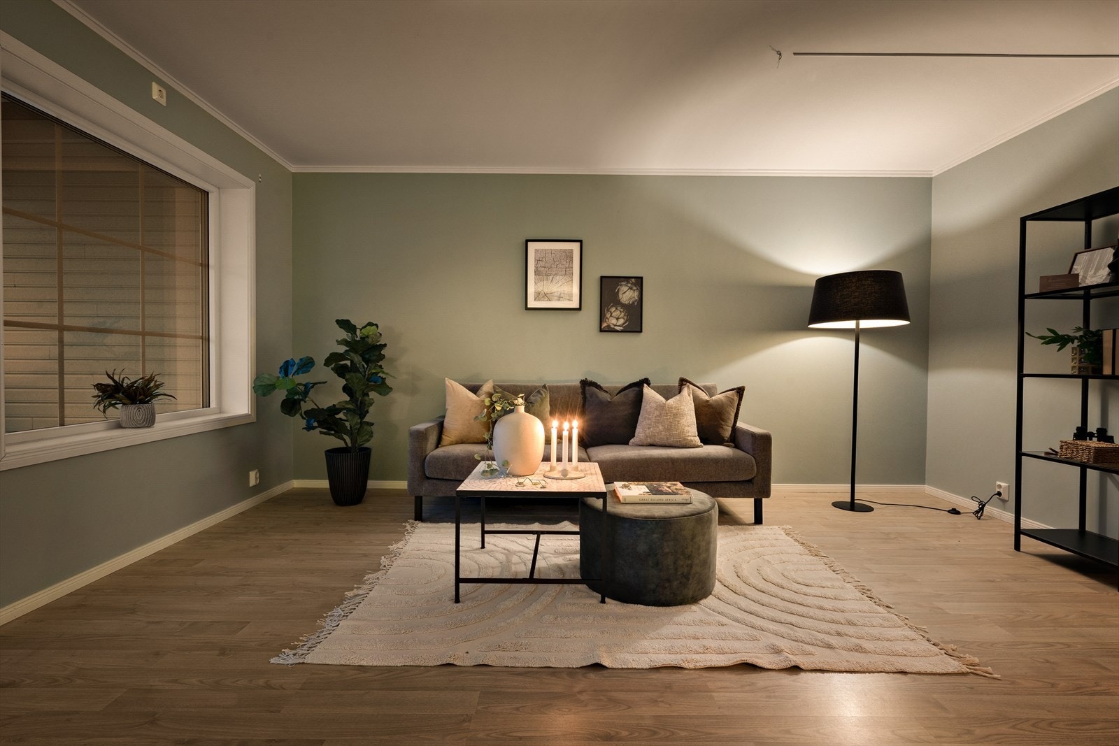 En delikat innredet 3-roms selveierleilighet. Galleribilde