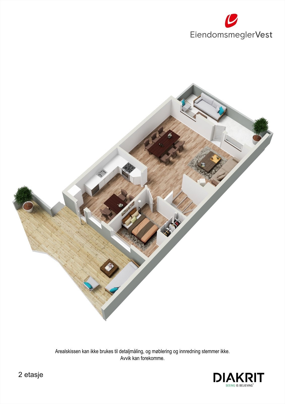 Plantegning hovedetasje Galleribilde