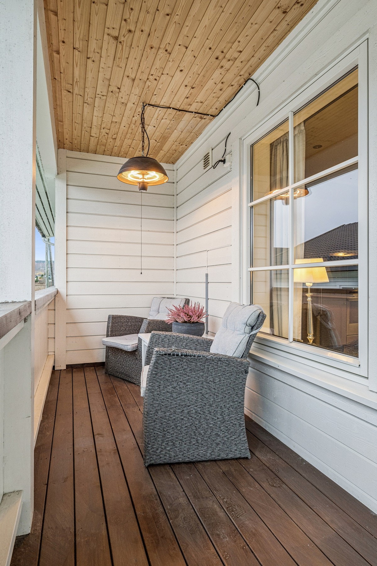 Plass til utvendig møblement. Galleribilde