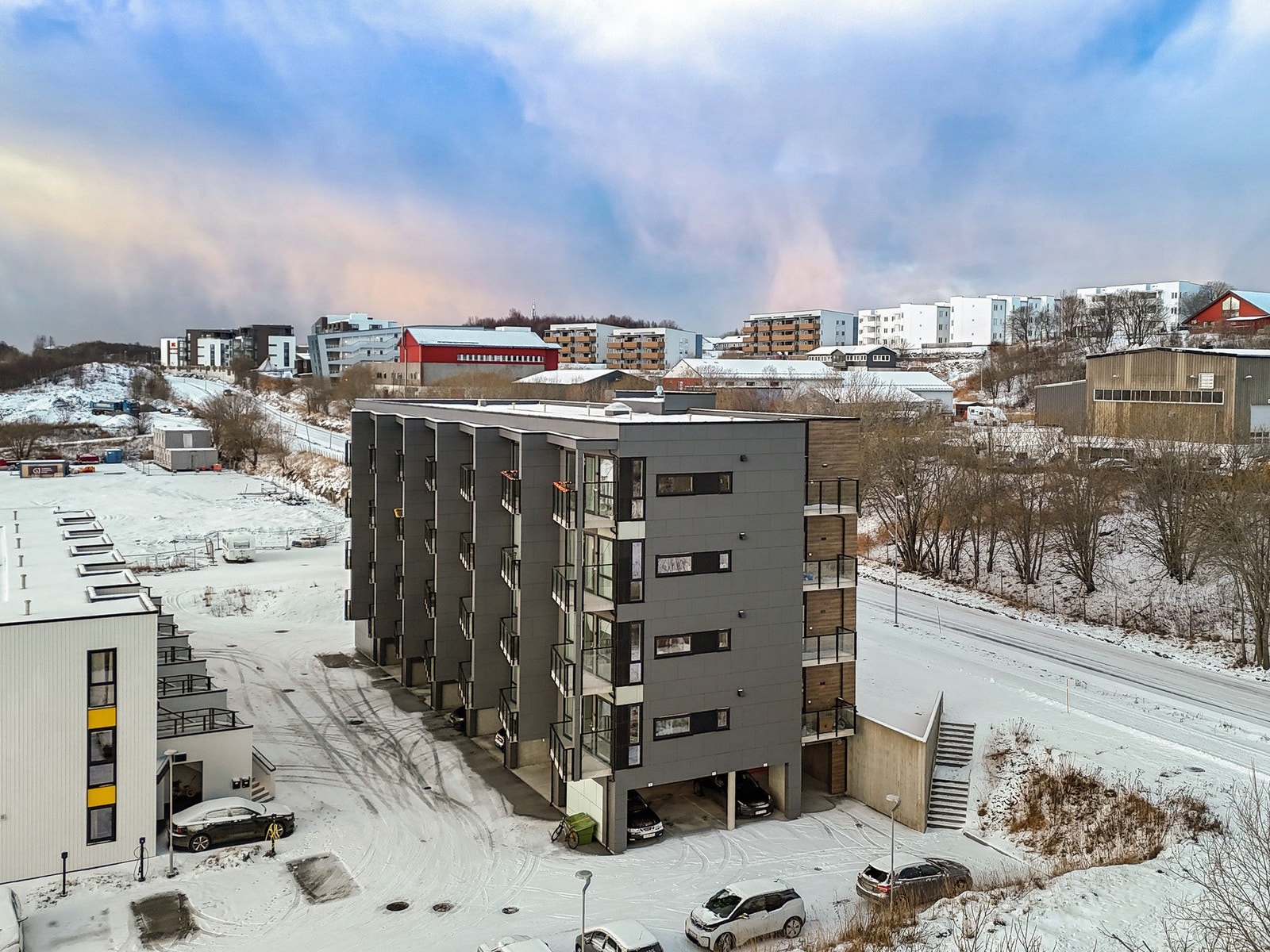 Blokken ligger i Bodøsjøen, et meget attraktiv boområde Galleribilde