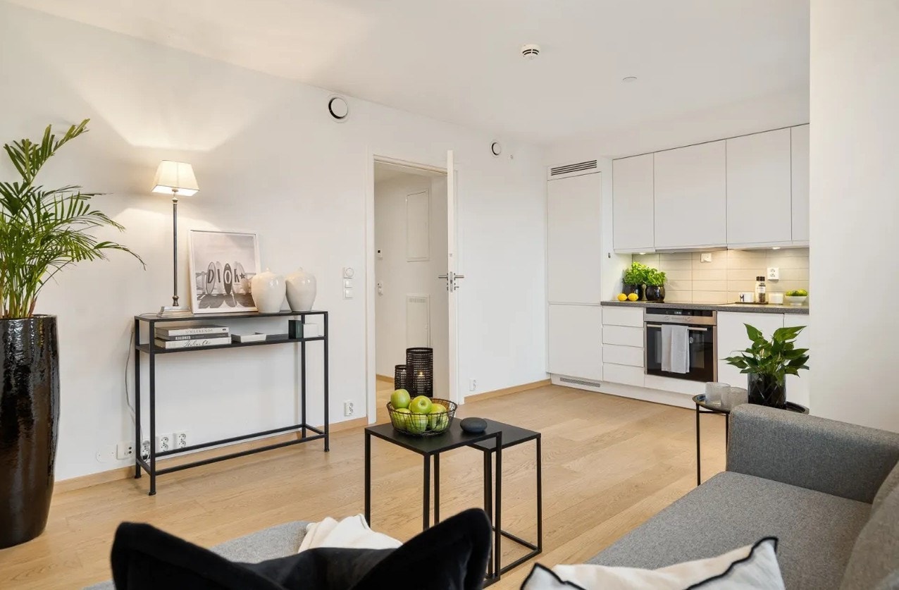 1-roms leilighet med gjennomgående god standard. Foto: Henning Thoresen Galleribilde