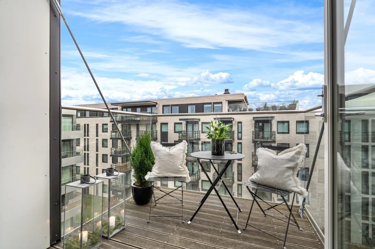 Moderne leilighet beliggende i toppetasjen! Foto: Henning Thoresen Galleribilde