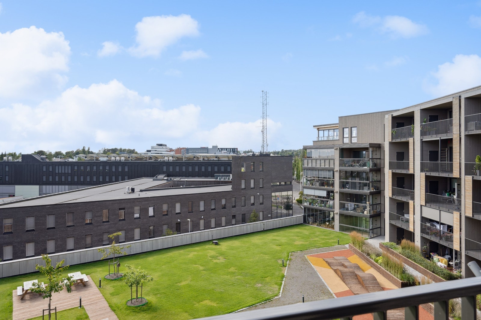 Attraktiv 3-roms leilighet i 6. etasje, oppført i 2023. Galleribilde