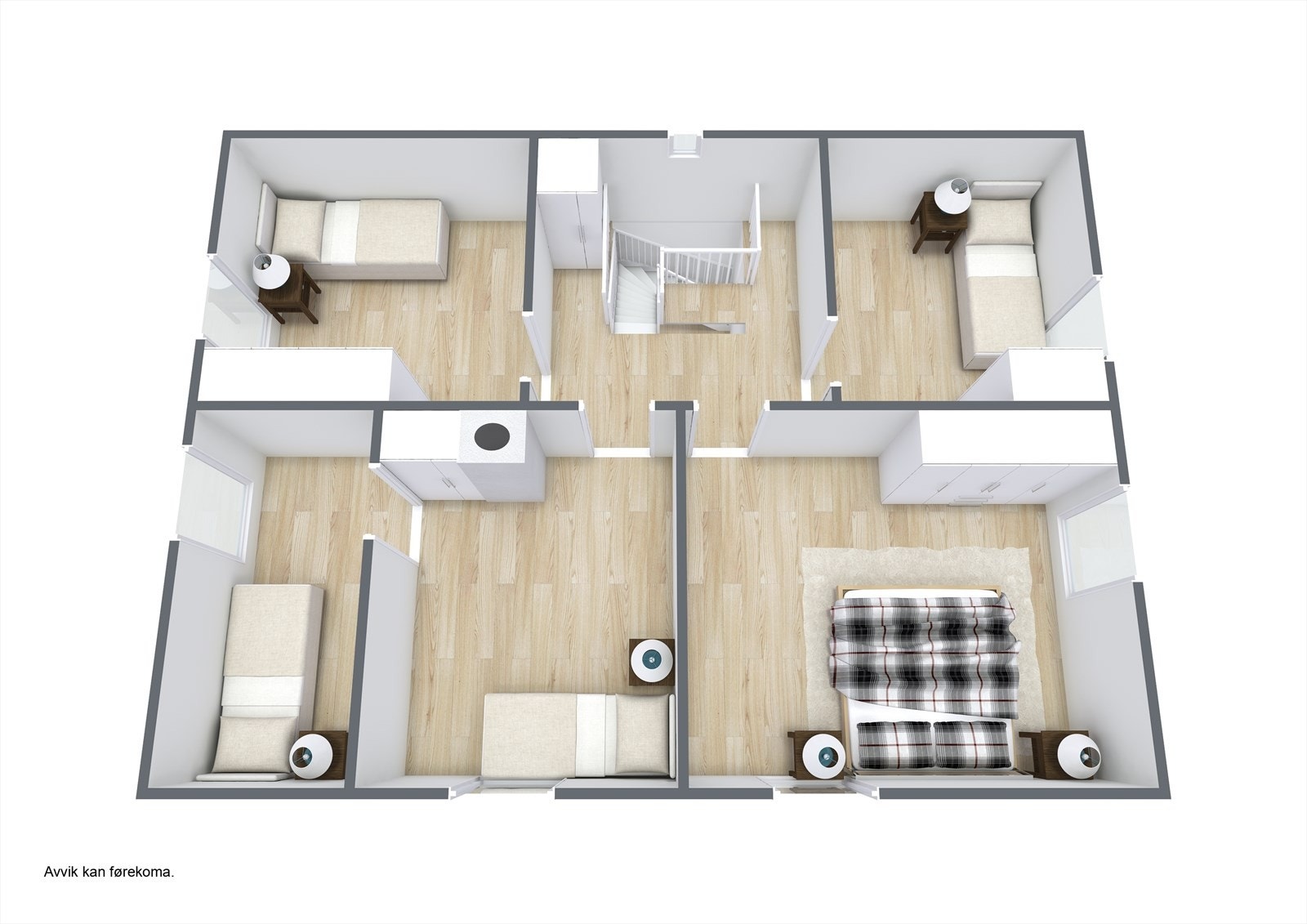 Planteikning 3D 2.etg. Galleribilde