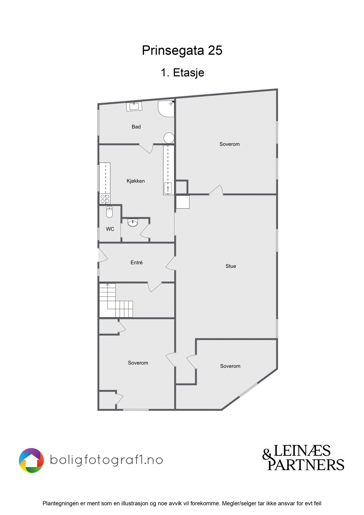 Plantegning. Galleribilde