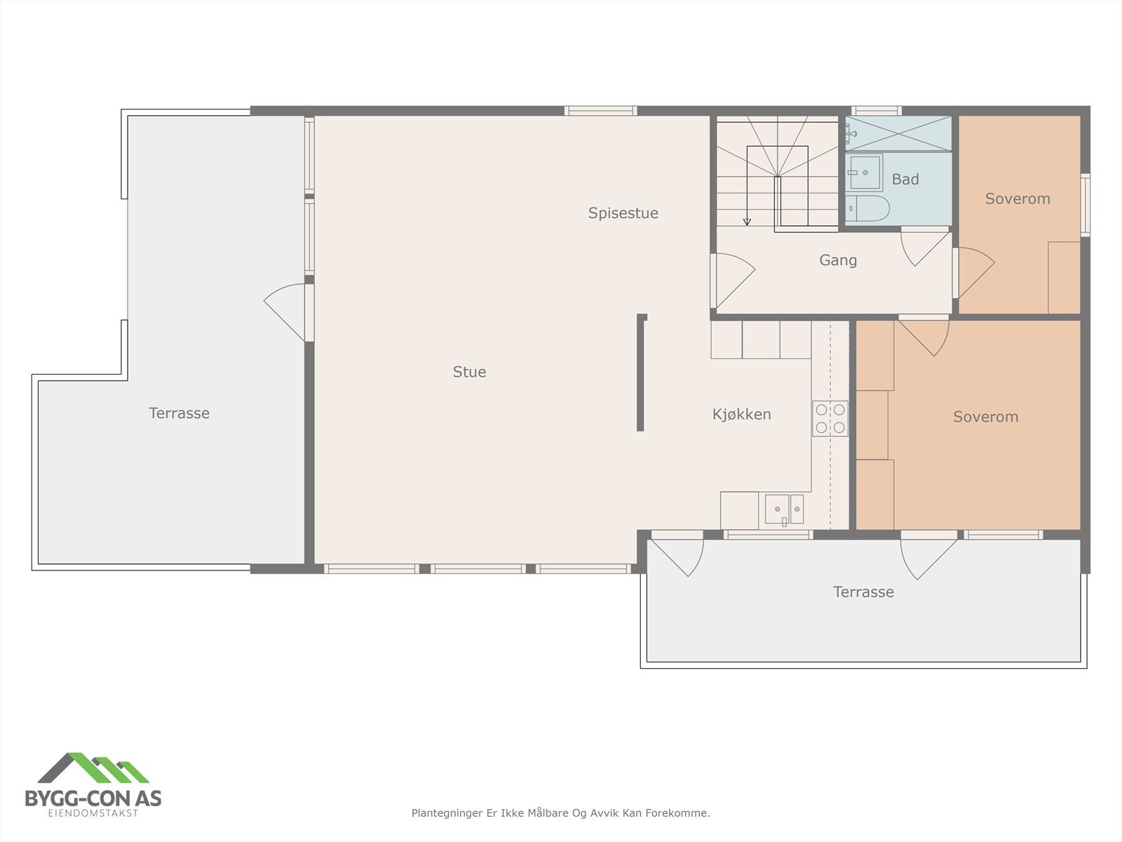 Plantegning 1.etasje. Galleribilde