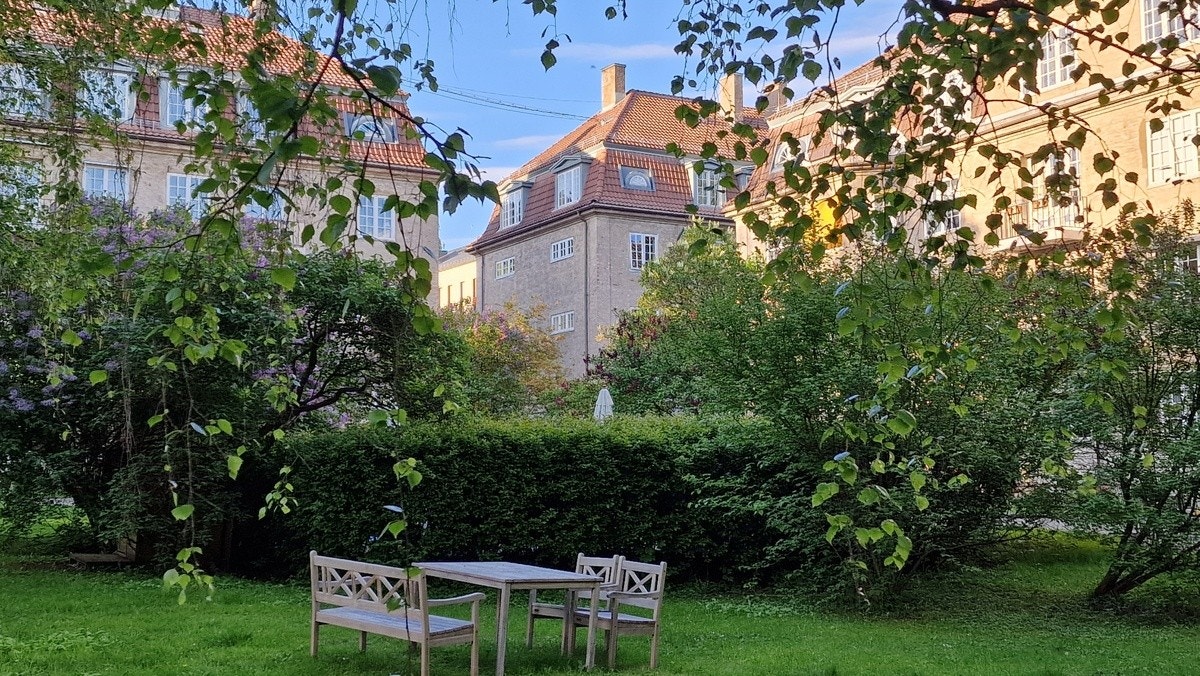 One of several environments in the garden Galleribilde