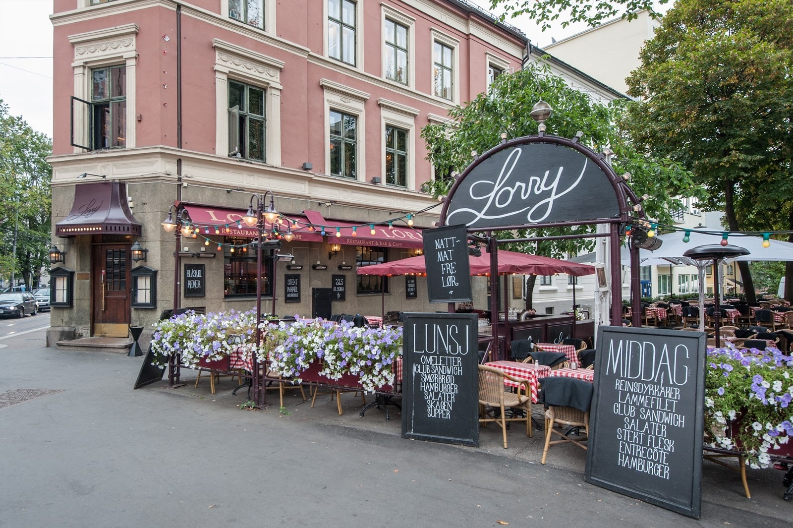 Lorry Oslos mest populære restauranter rett ved. Galleribilde