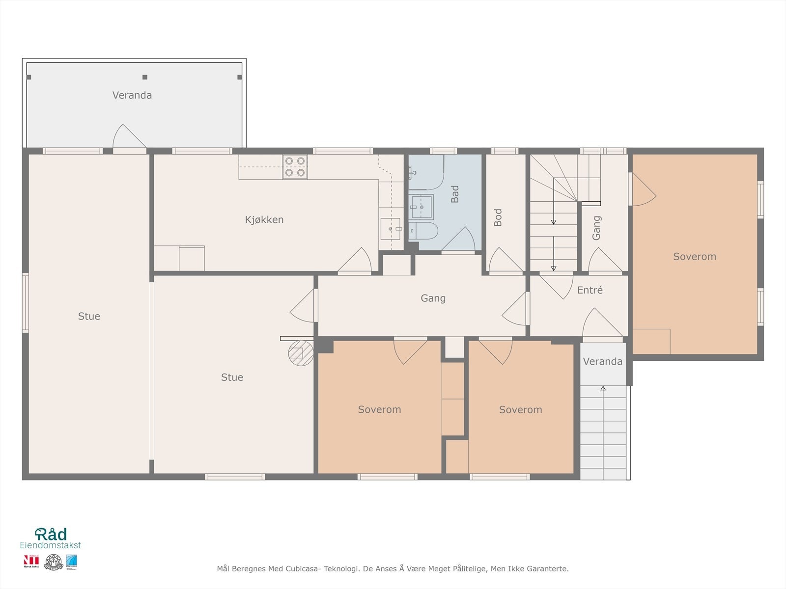 Planløsning 2. etasje. Galleribilde