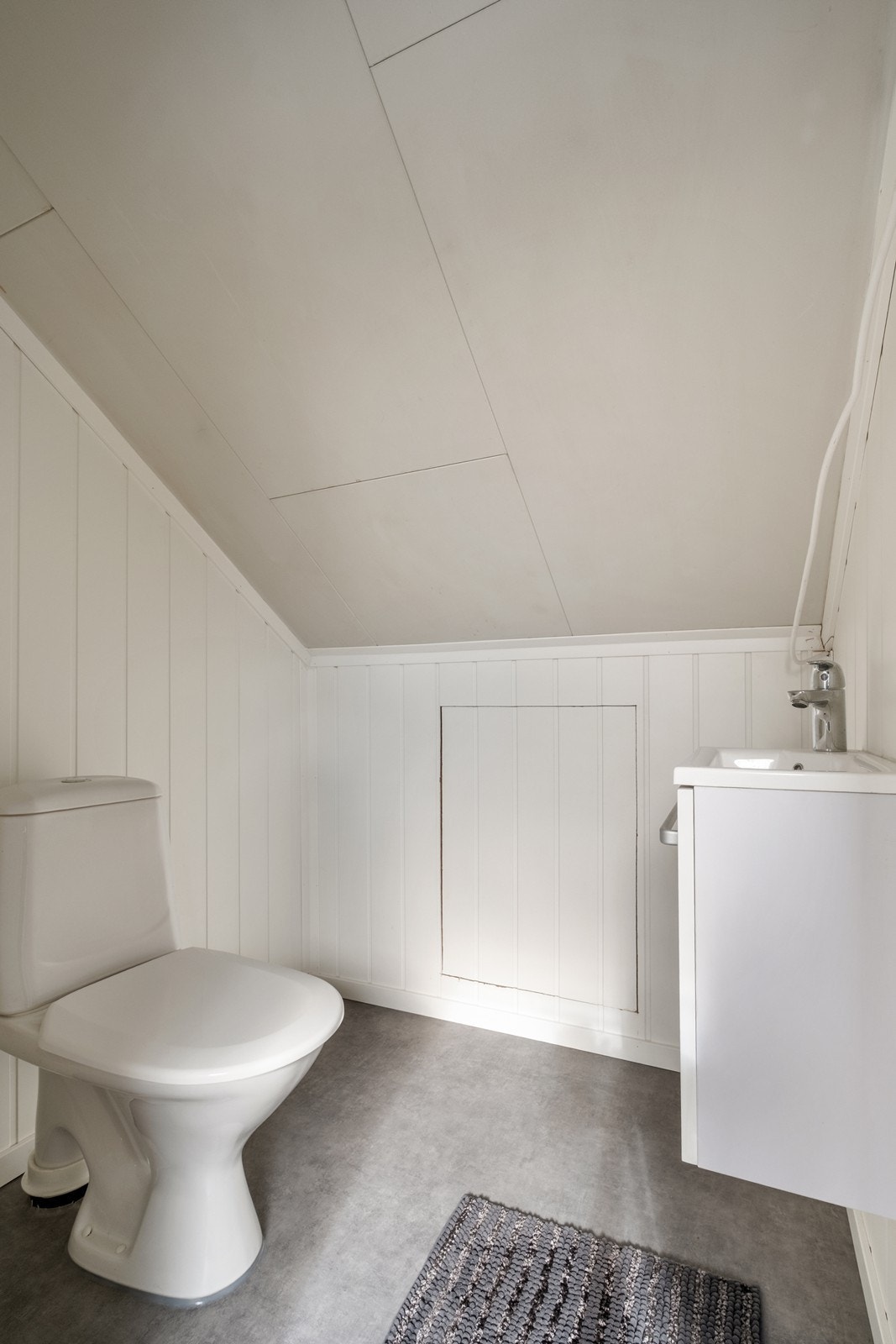 På loftet er det montert et ekstra toalett. Galleribilde