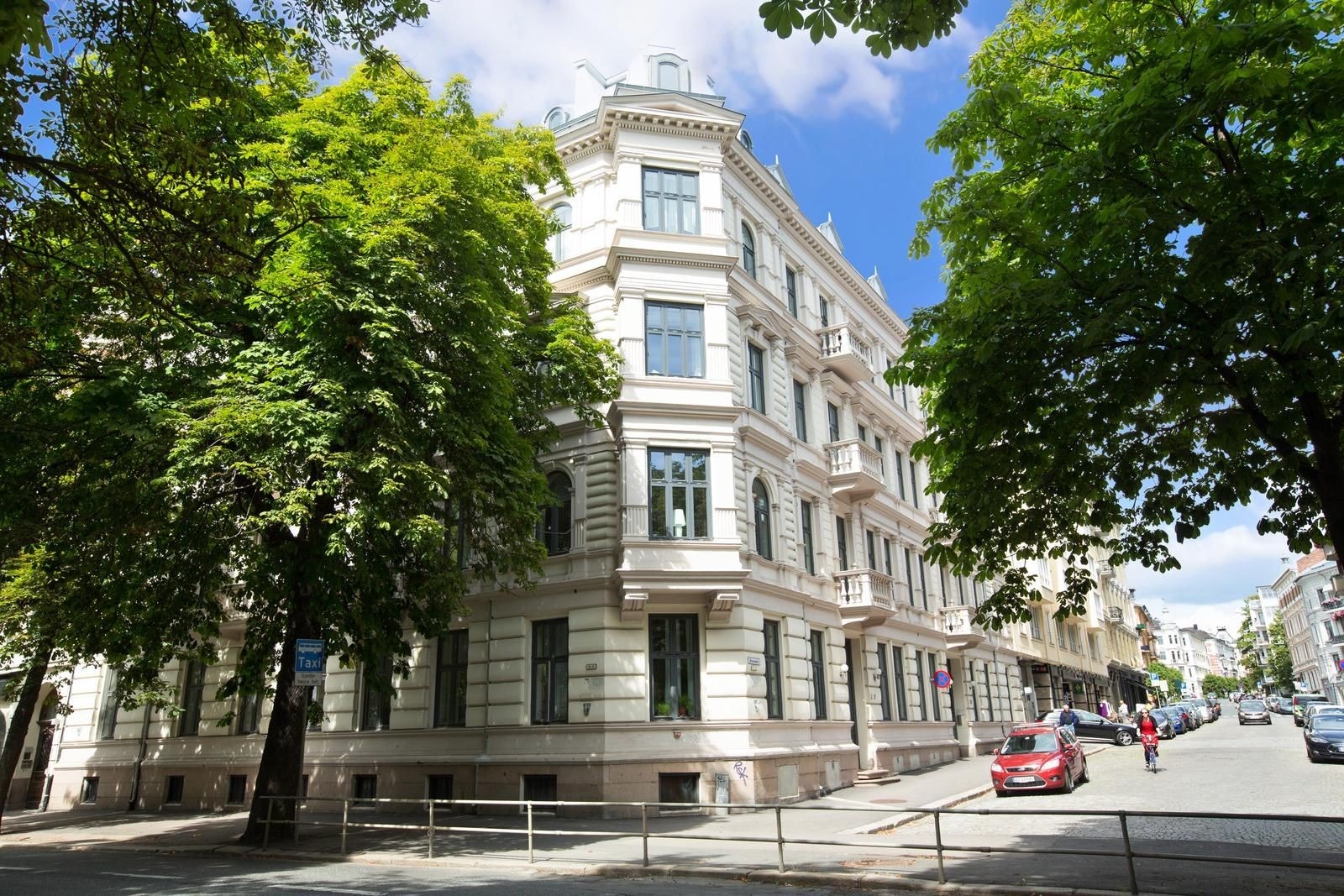 Fasade - meget sentralt på Frogner, rett ved Solliplass Galleribilde
