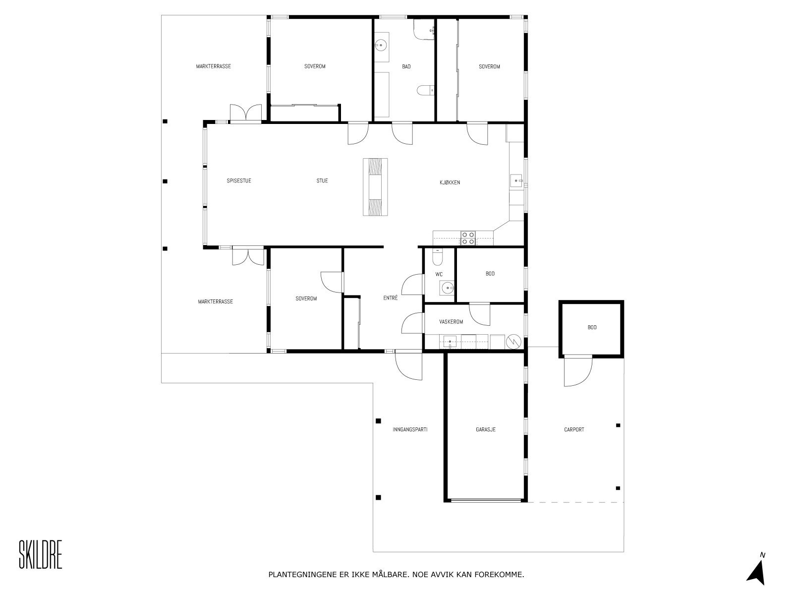 Plantegning. Galleribilde