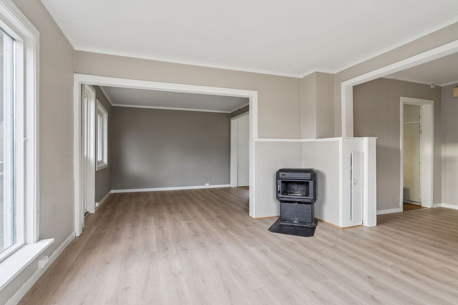 En sjarmerende enebolig med landlig beliggenhet i Meråker. Galleribilde