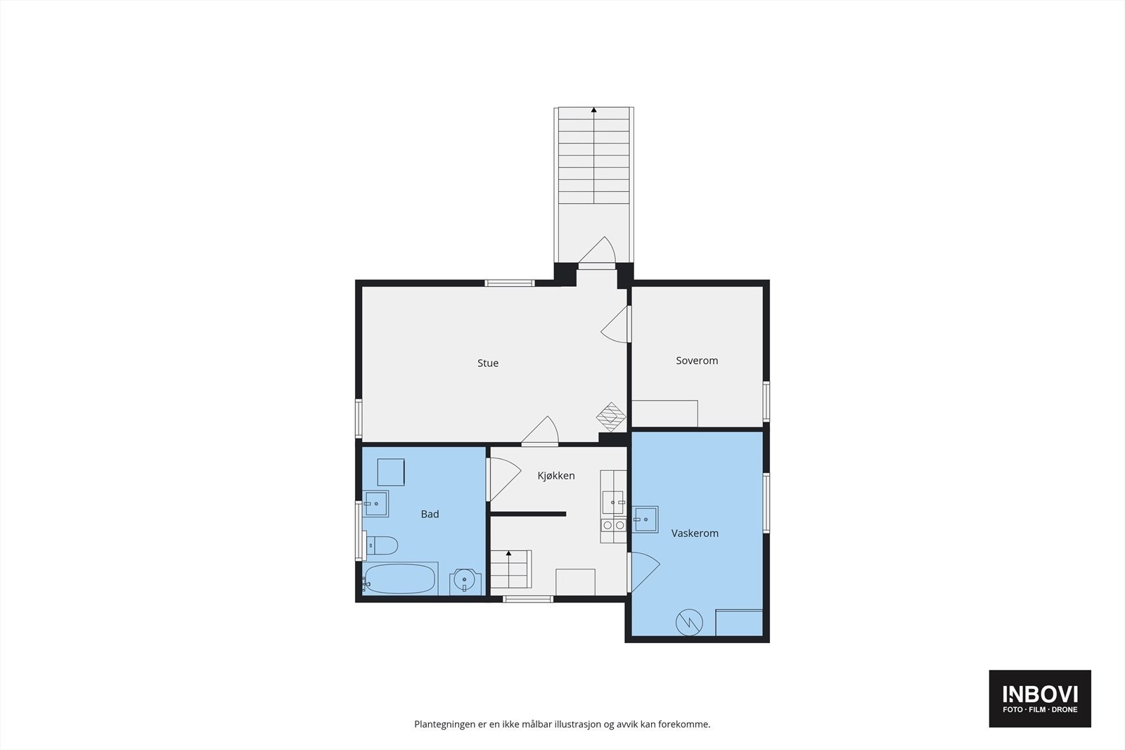 Plantegning kjeller Galleribilde