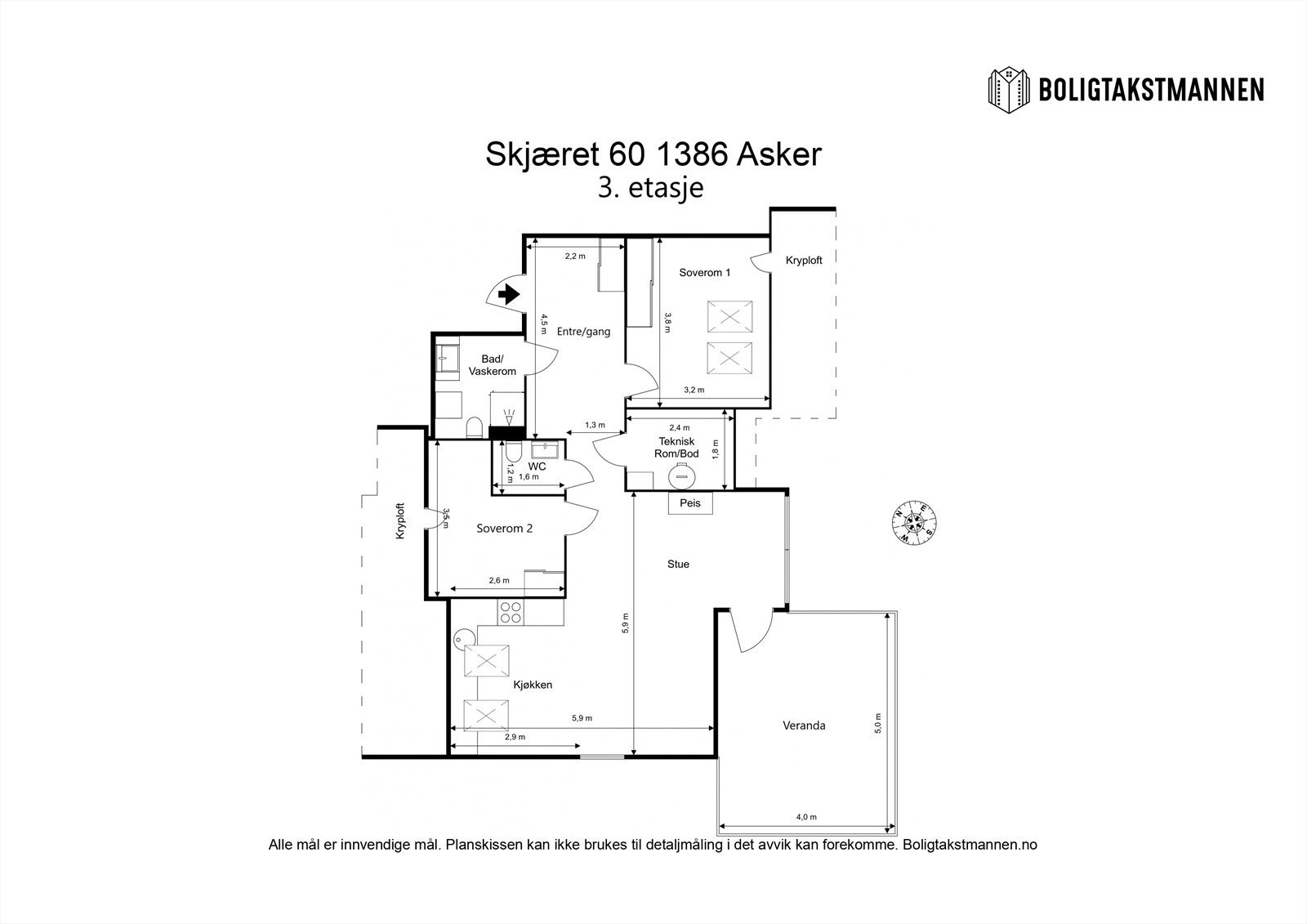 Plantegning. Galleribilde