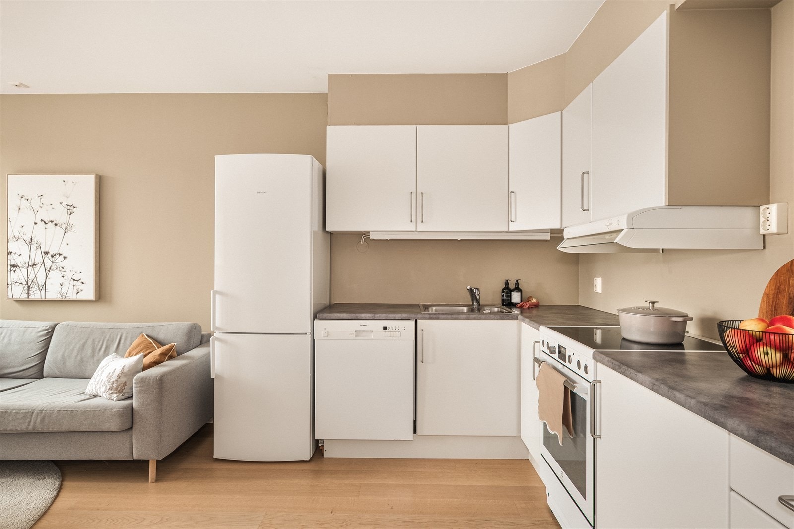 Boligen har balansert ventilasjon. Galleribilde