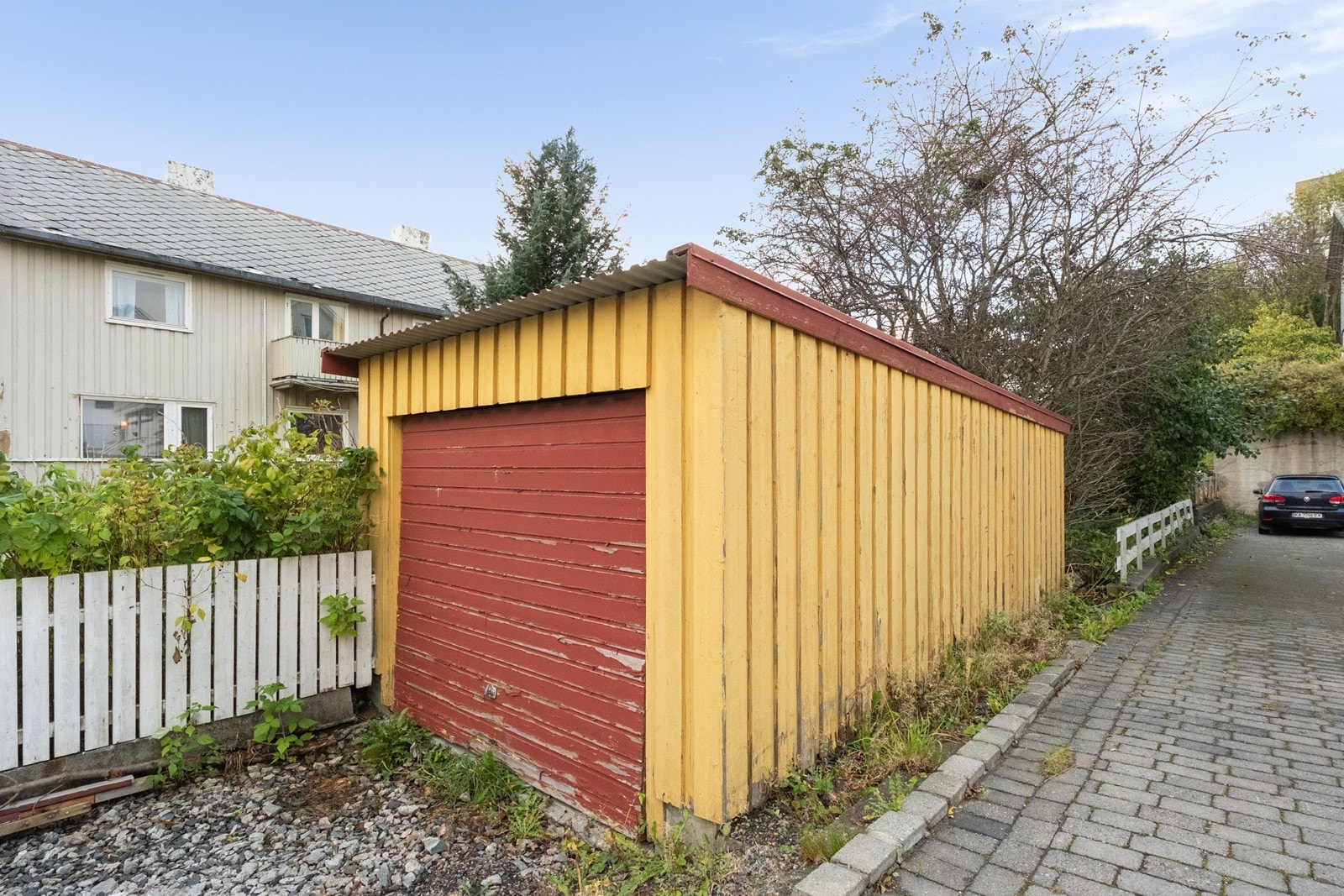 Enkel garasje oppført på eget gnr./bnr. Galleribilde