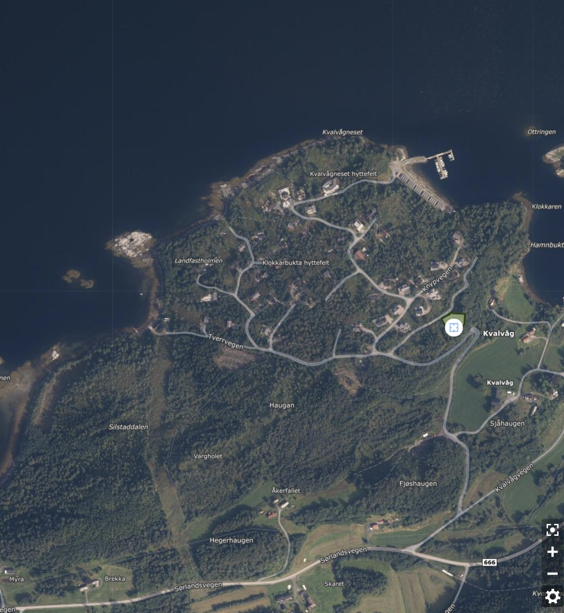 Skjermdump fra Eiendomsverdi Galleribilde