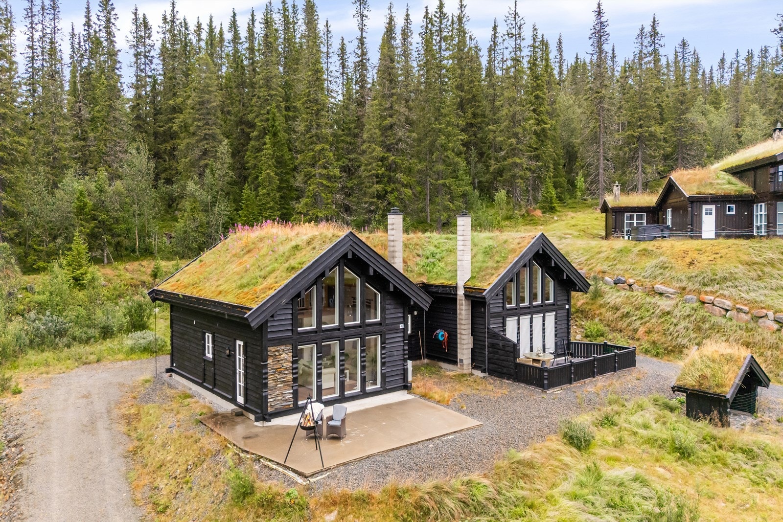 Koselig hytte med unike detaljer. Galleribilde