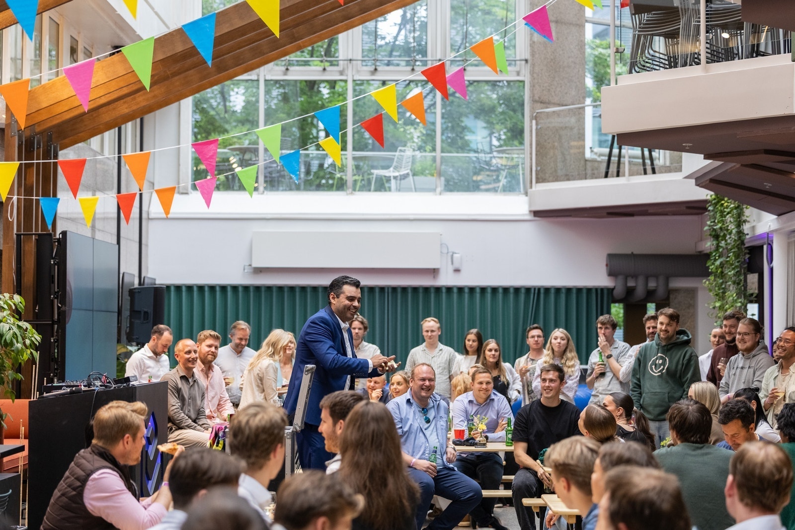 Bruk Epicenter sine sosiale arrangementer som et viktig ledd av å bygge kultur for ditt selskap og team. Galleribilde