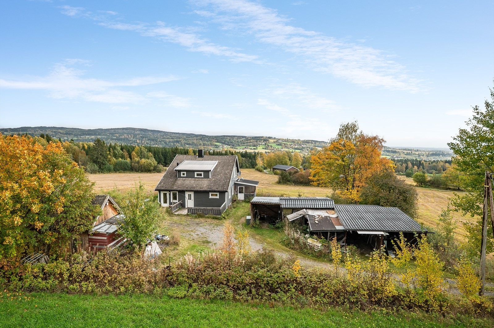 Velkommen til Høsbjørvegen 211! Fotograf: Reidar Valberg. Galleribilde