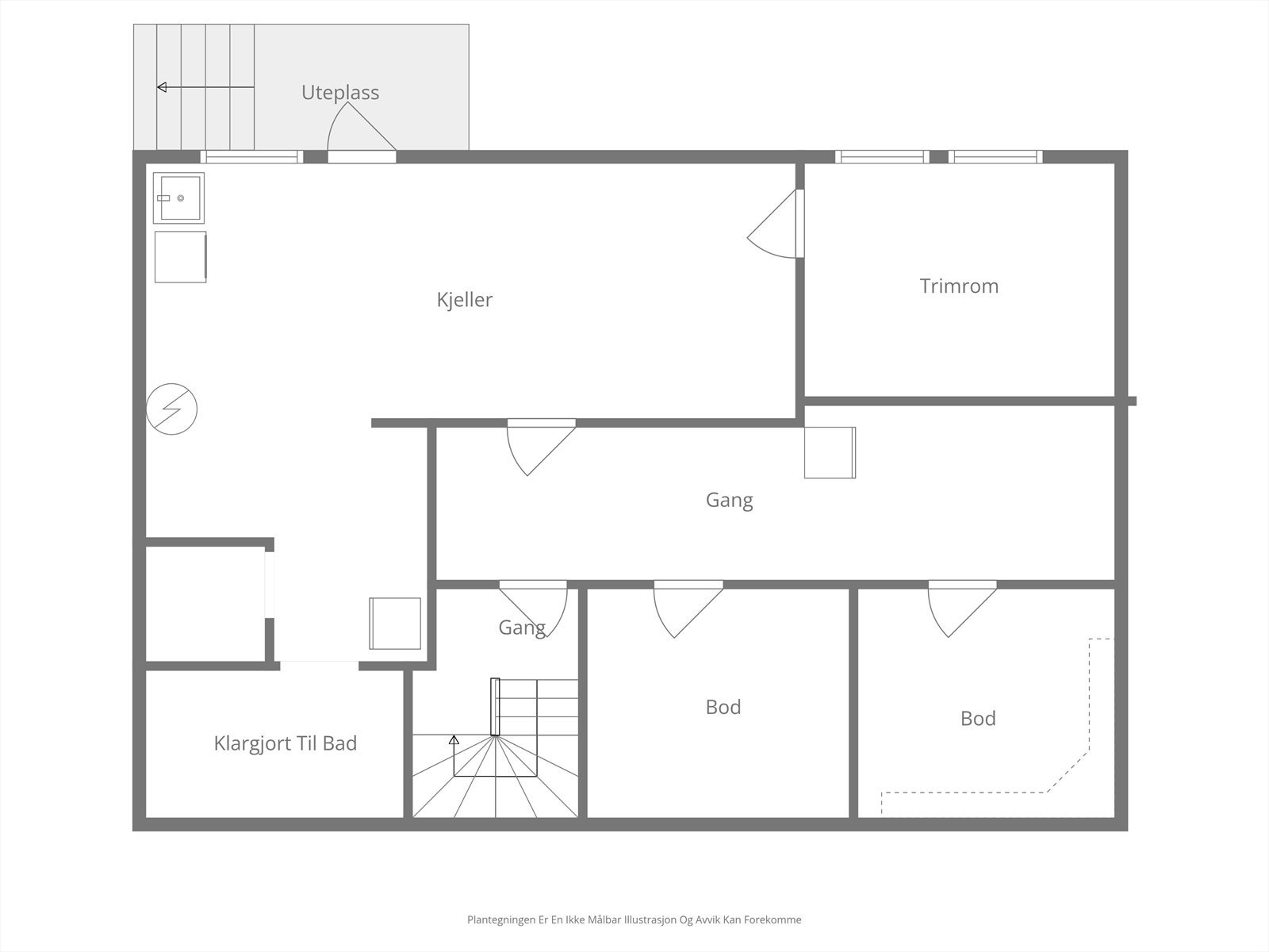 Underetasje Galleribilde