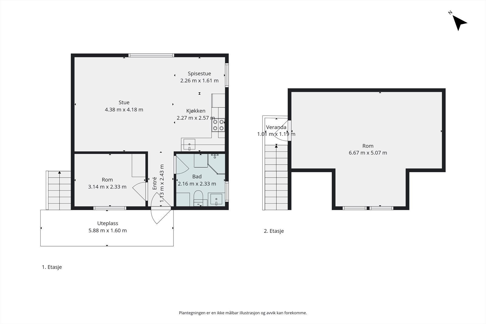 Plantegning Galleribilde